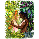 Original Painting - Adam & Eve